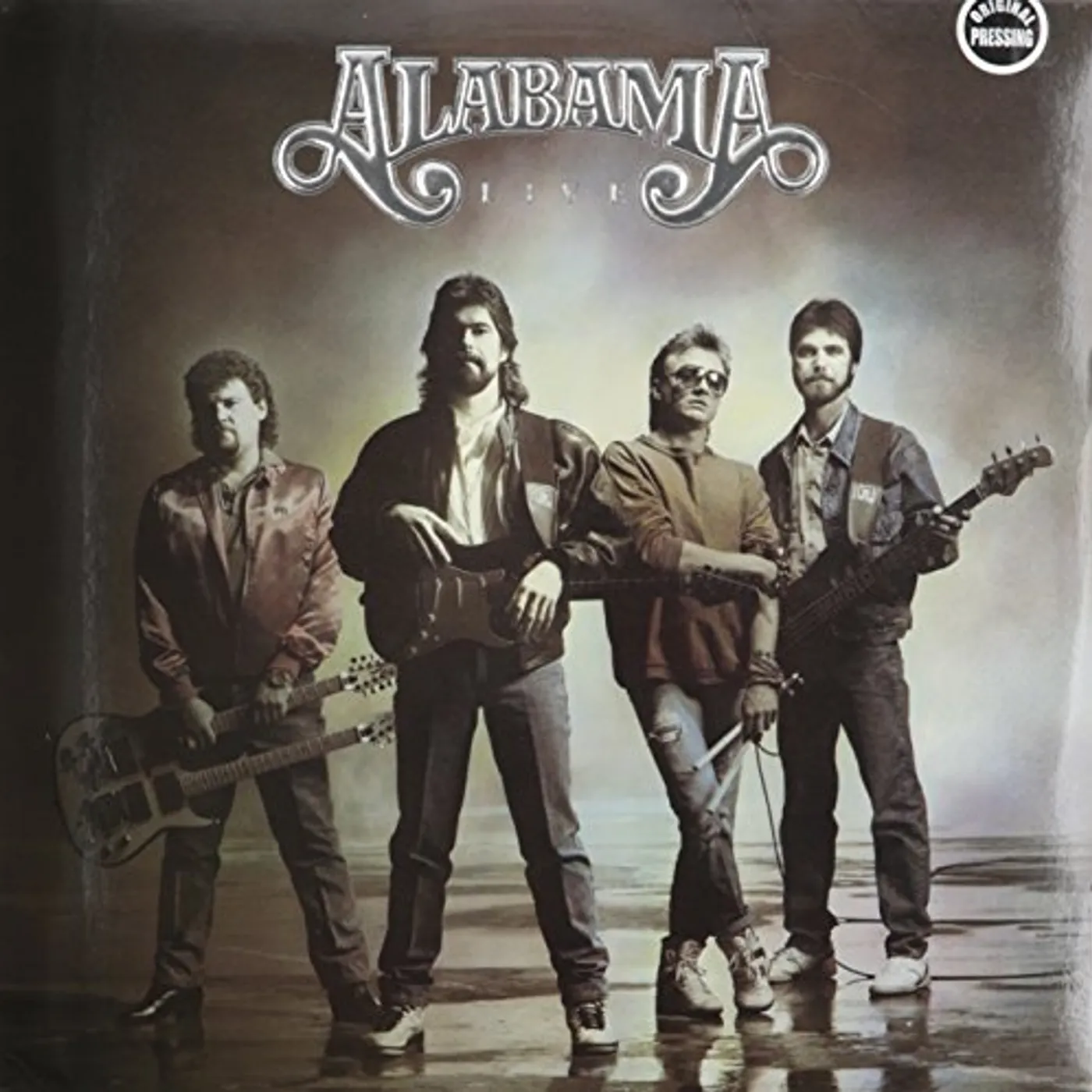 Alabama LIVE (EMBOSSED) Vinyl Record