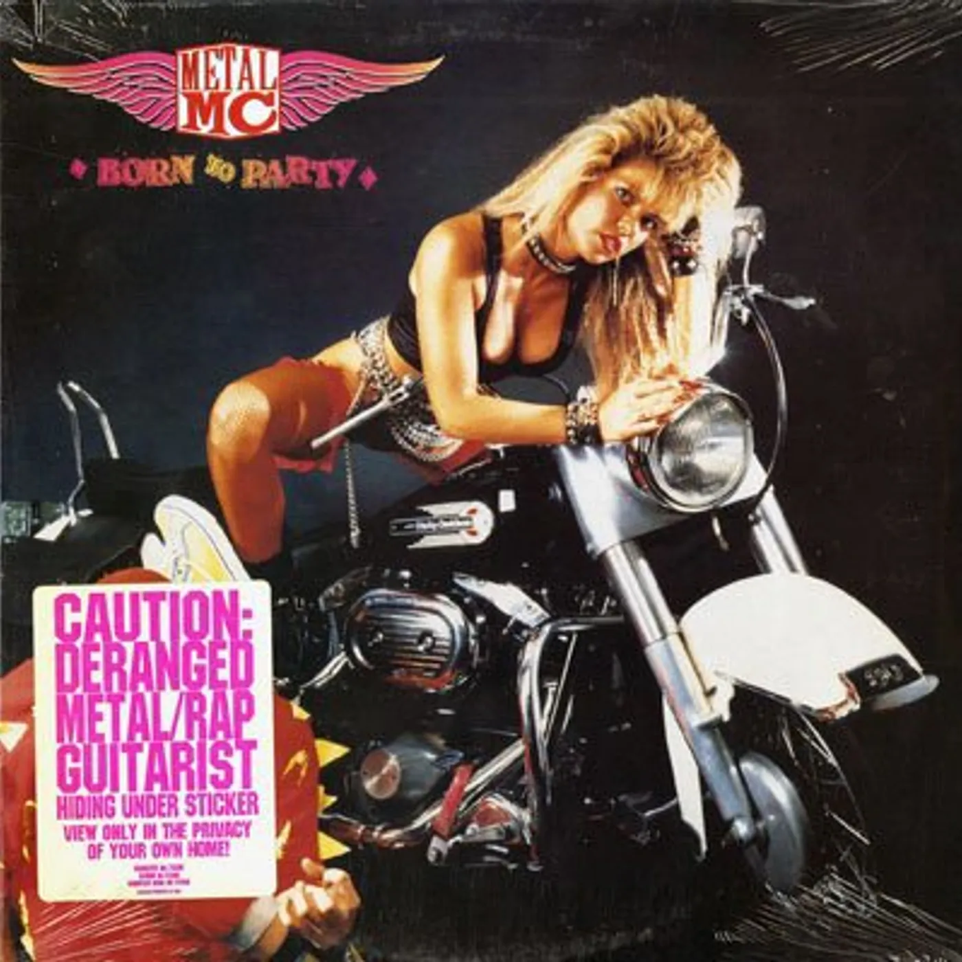 Mc Metal Born To Party Vinyl Record