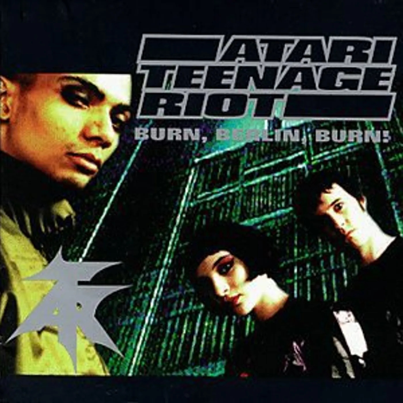 Atari Teenage Riot BURN BERLIN BURN Vinyl Record