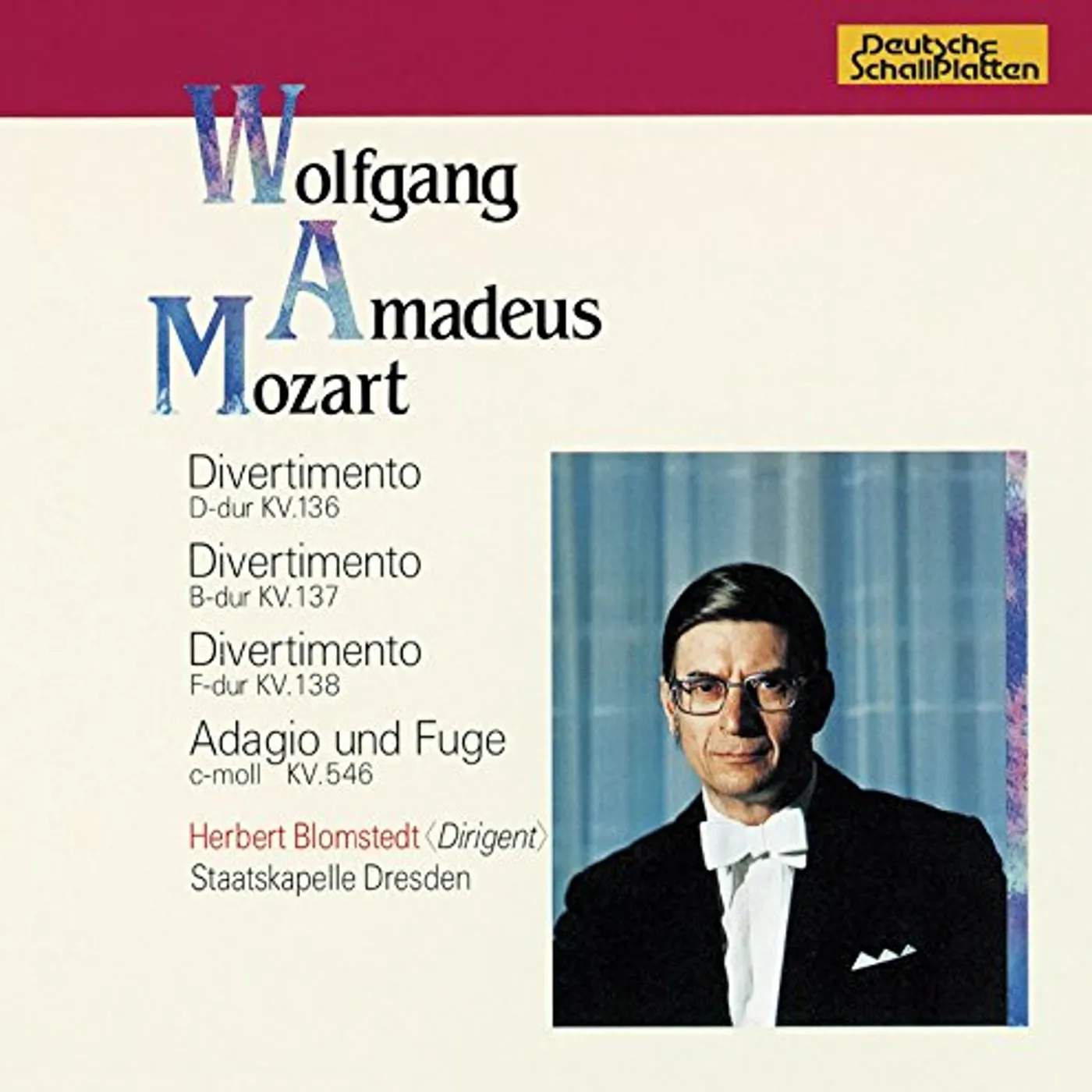 Herbert Blomstedt DIVERTIMENTO D-DUR KV. 136 CD