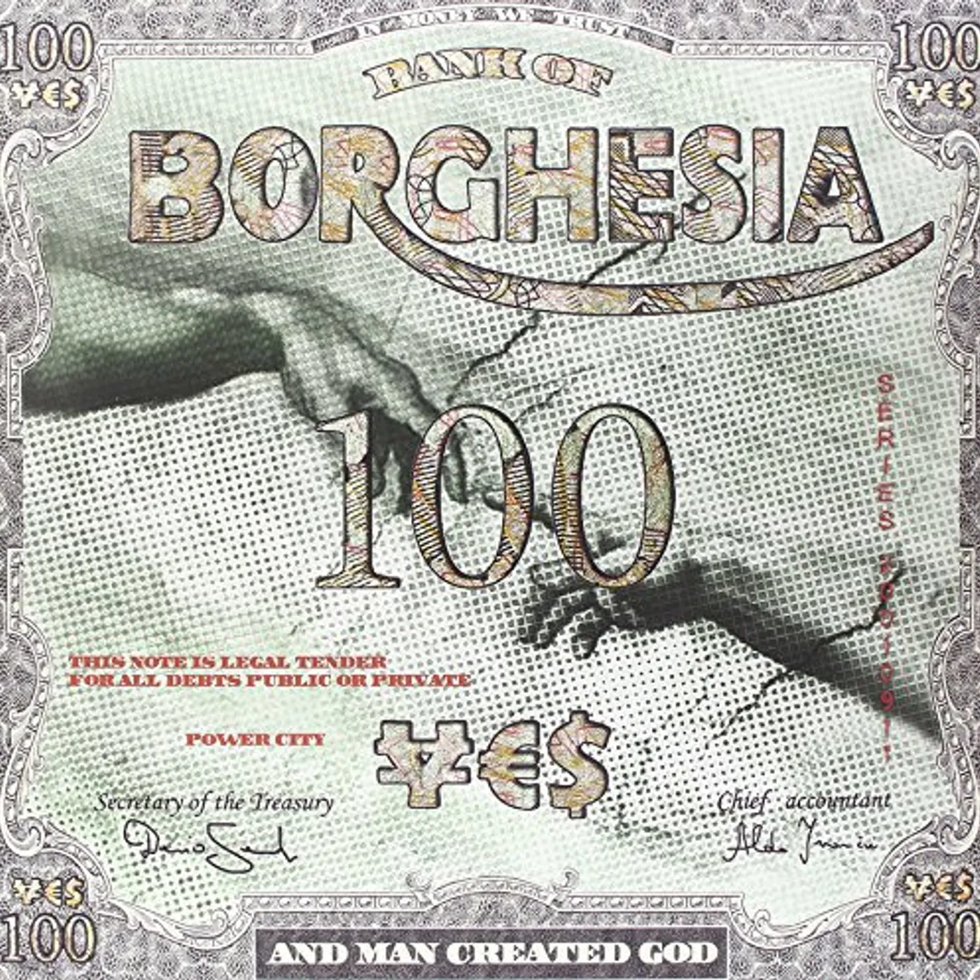 Borghesia AND MAN CREATED GOD (GER) Vinyl Record