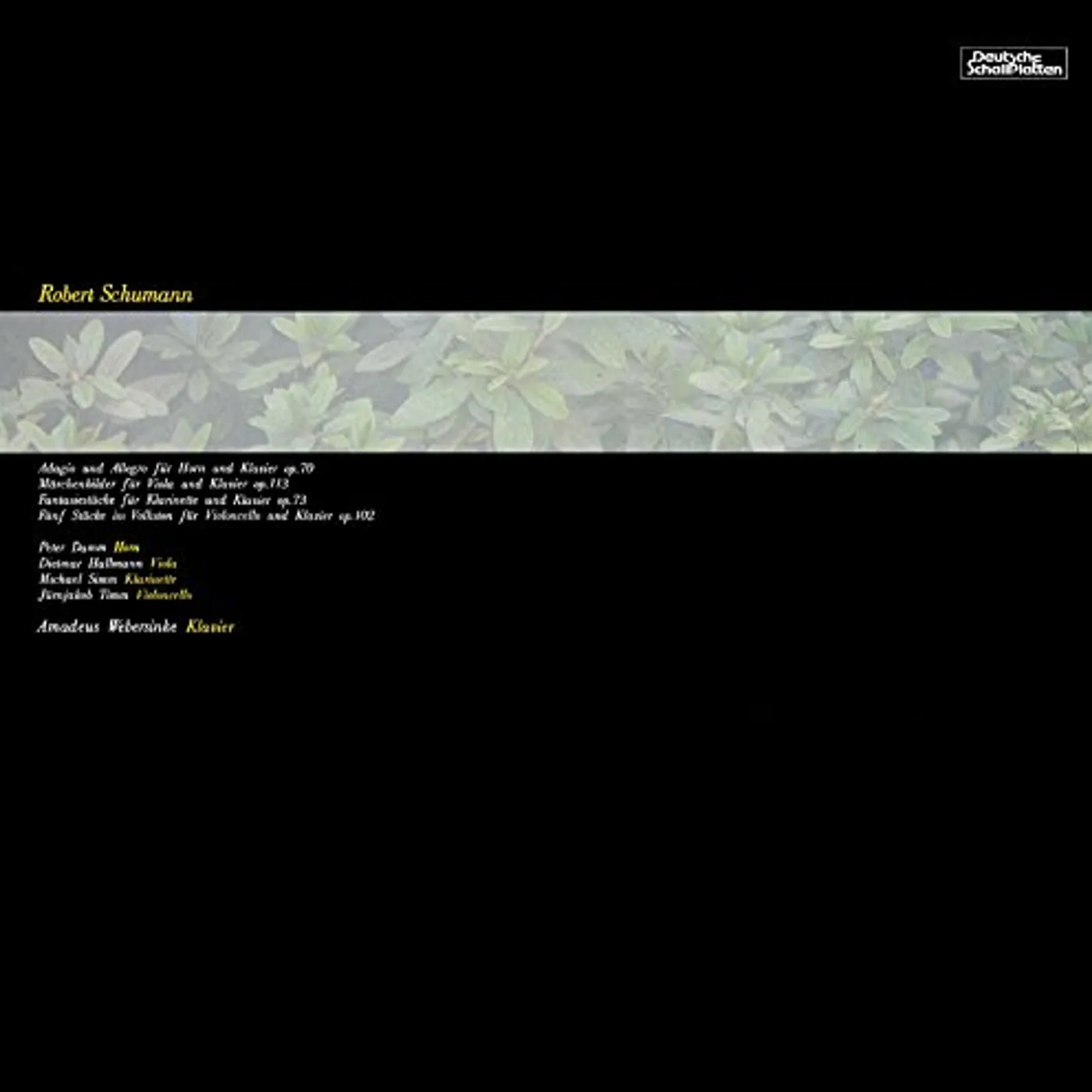 Peter Damm SCHUMANN: ADAGIO UND ALLEGRO FUR CD