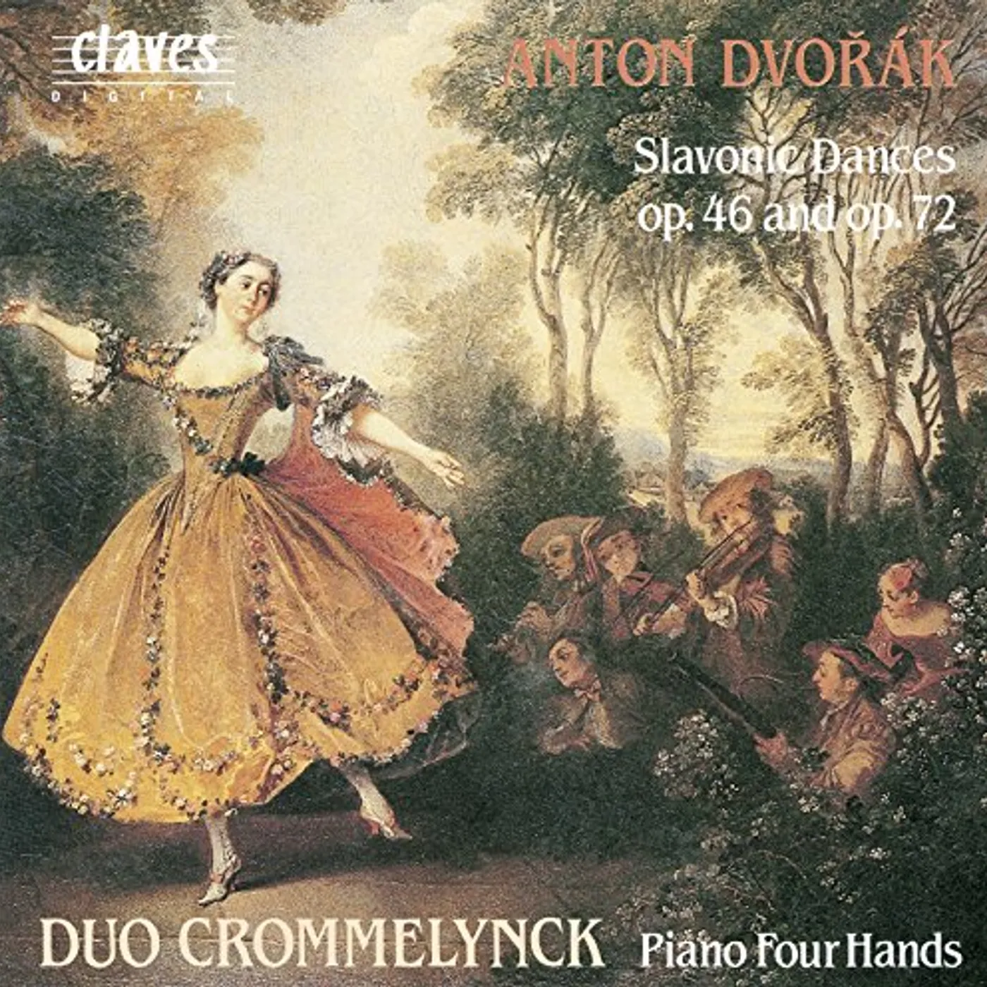 Duo Crommelynck DVORAK: SLAVONIC DANCES OP. 46 & 72 CD