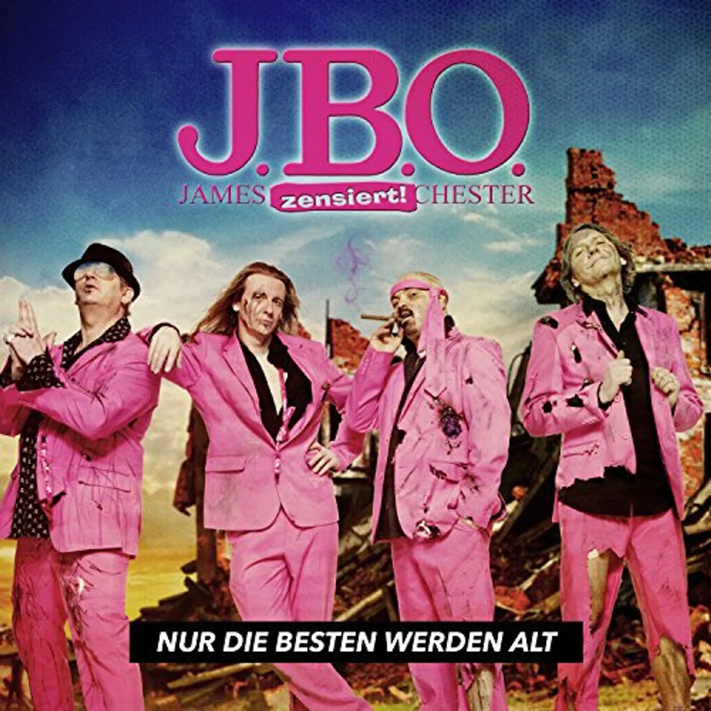 J.B.O. NUR DIE BESTEN WERDEN Vinyl Record