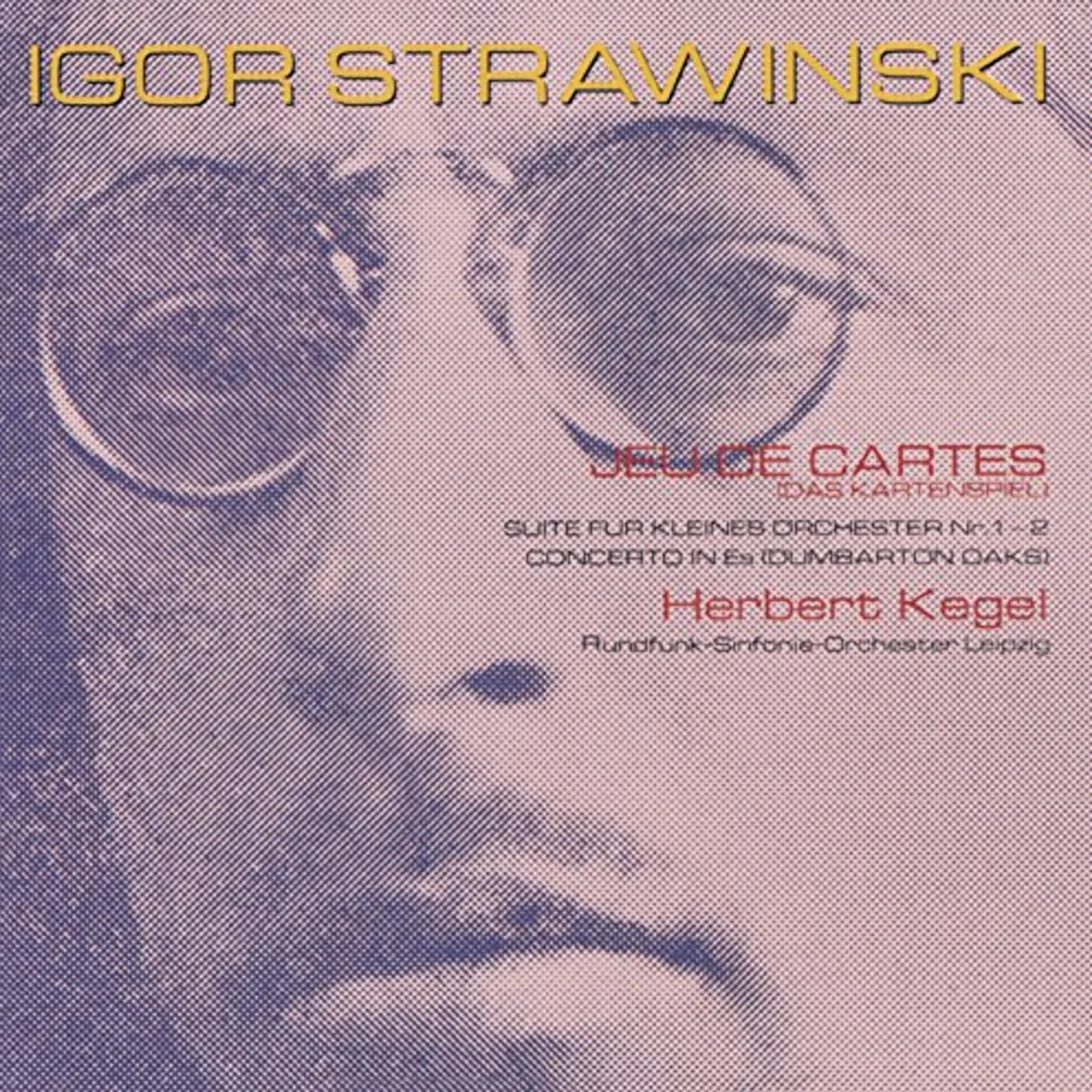 Herbert Kegel STRAWINSKI: JEU DE CARTES CD