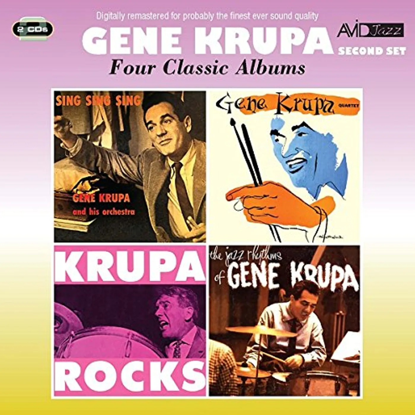 Gene Krupa FOUR CLASSIC ALBUMS CD