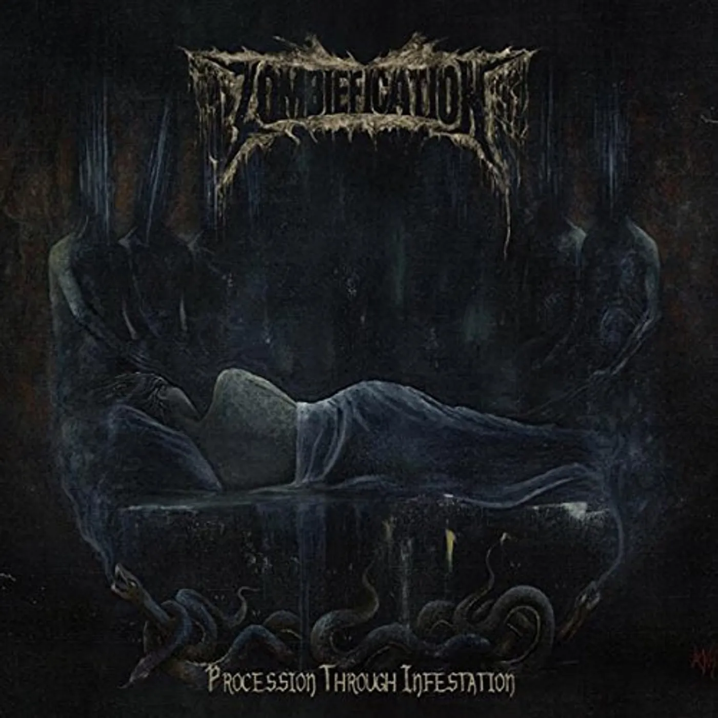Zombiefication Procession Through Infestation Vinyl Record