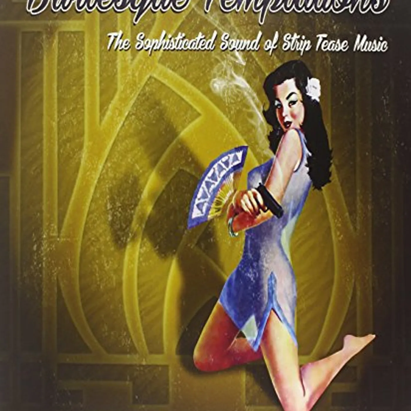 BURLESQUE TEMPTATIONS-THE SWINGING 3 / VARIOUS Vinyl Record