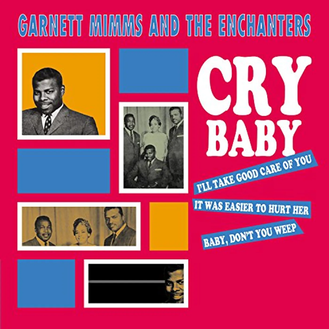 Garnett Mimms / The Enchanters CRY BABY-4 GREAT HITS! Vinyl Record - UK Release