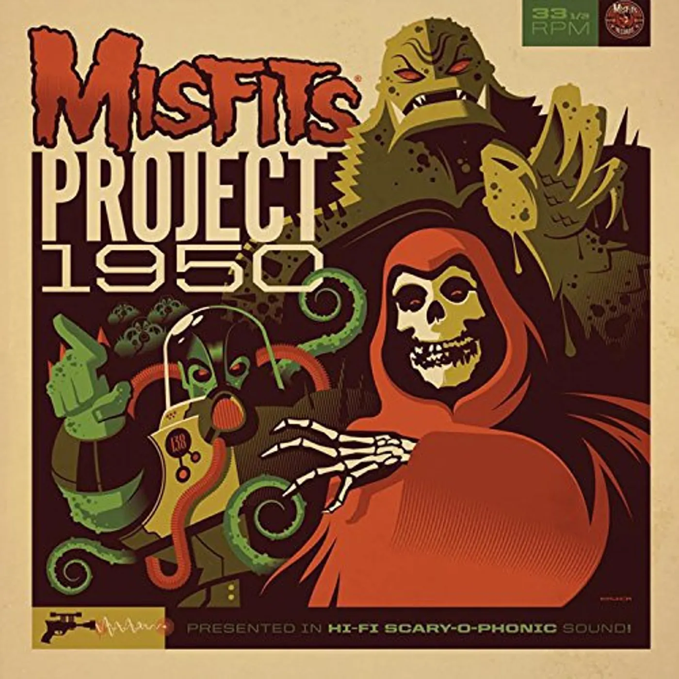 Misfits PROJECT 1950 Vinyl Record