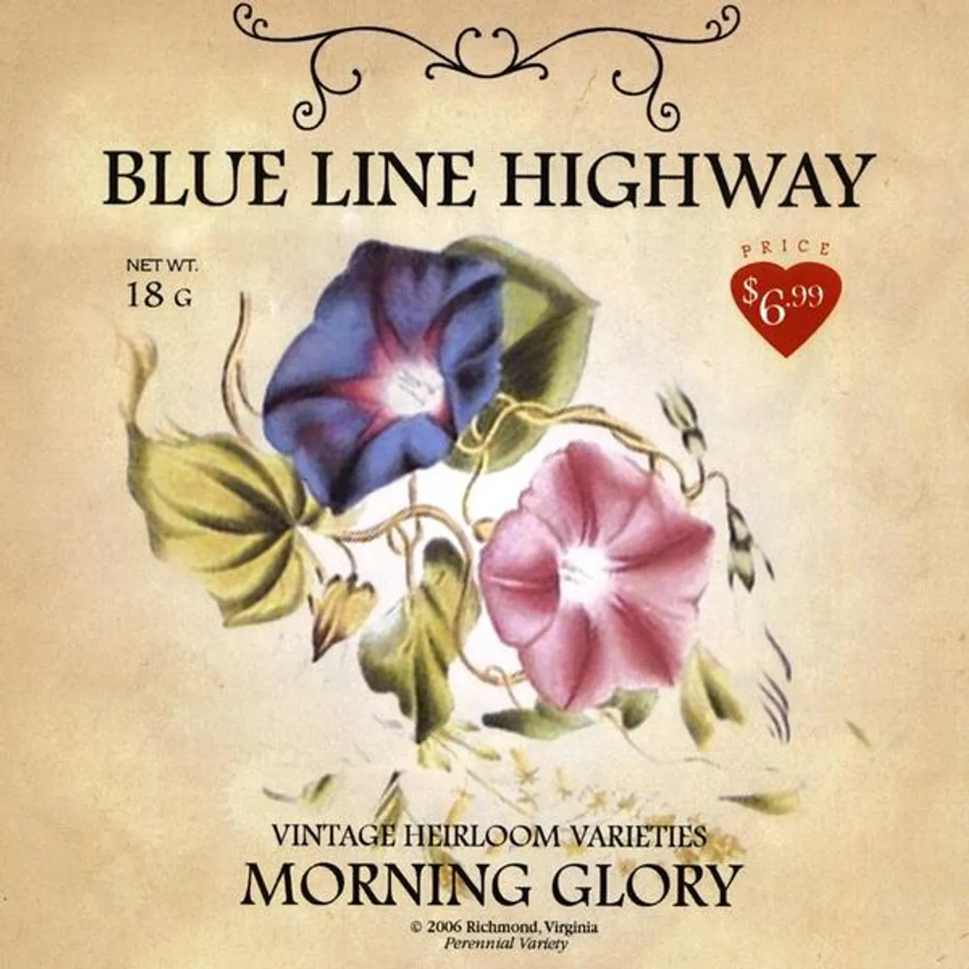 Blue Line Highway MORNING GLORY CD
