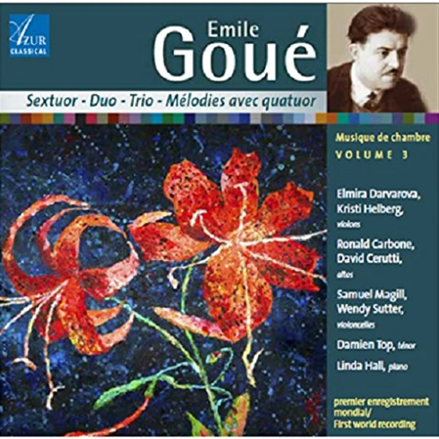 Vår EMILE GOUE: CHAMBER MUSIC 3 CD