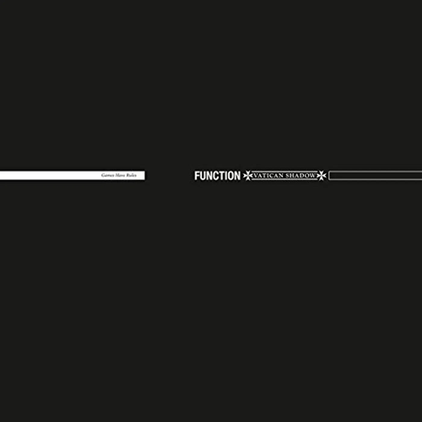 Function & Vatican Shadow Games Have Rules Vinyl Record