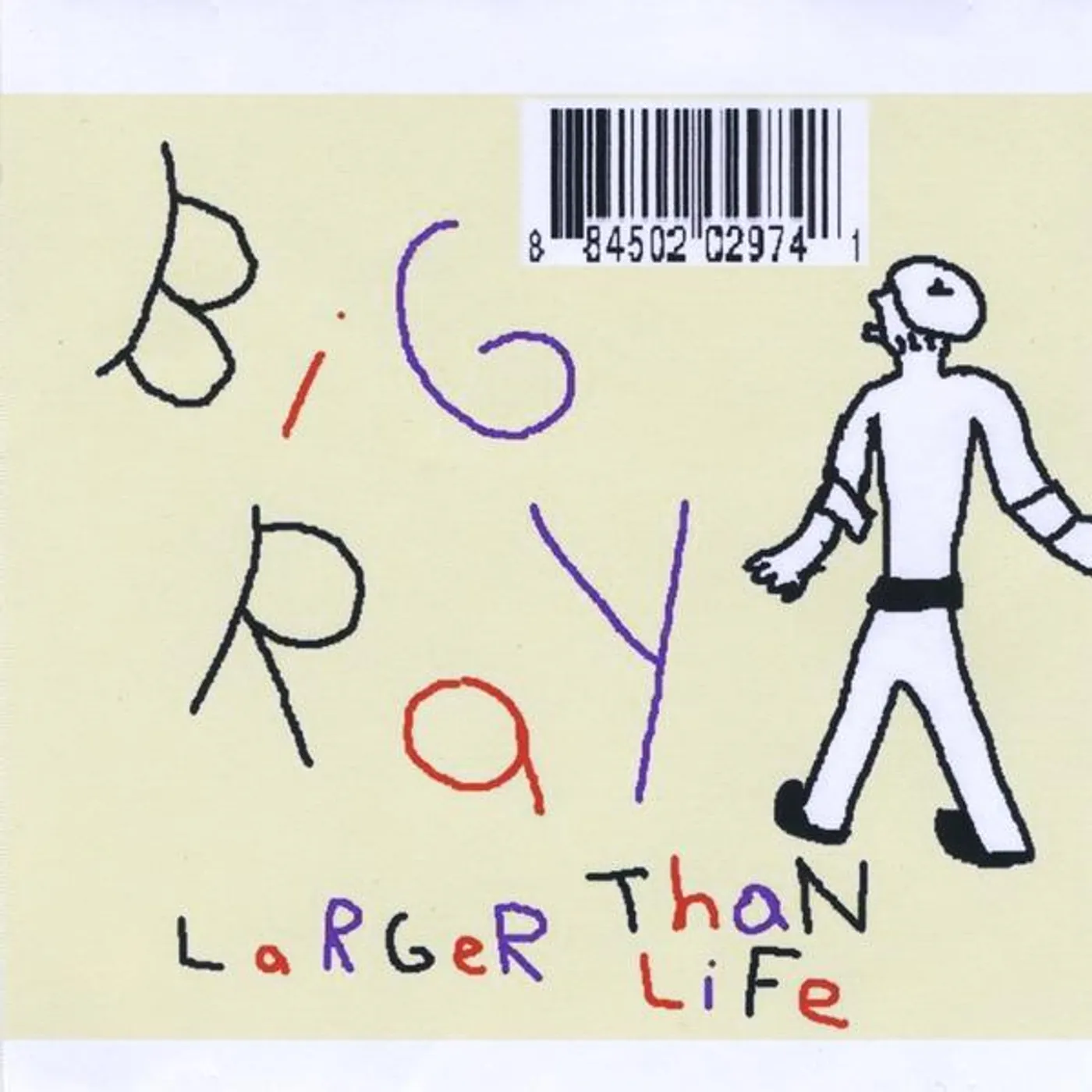 Big Ray LARGER THAN LIFE CD