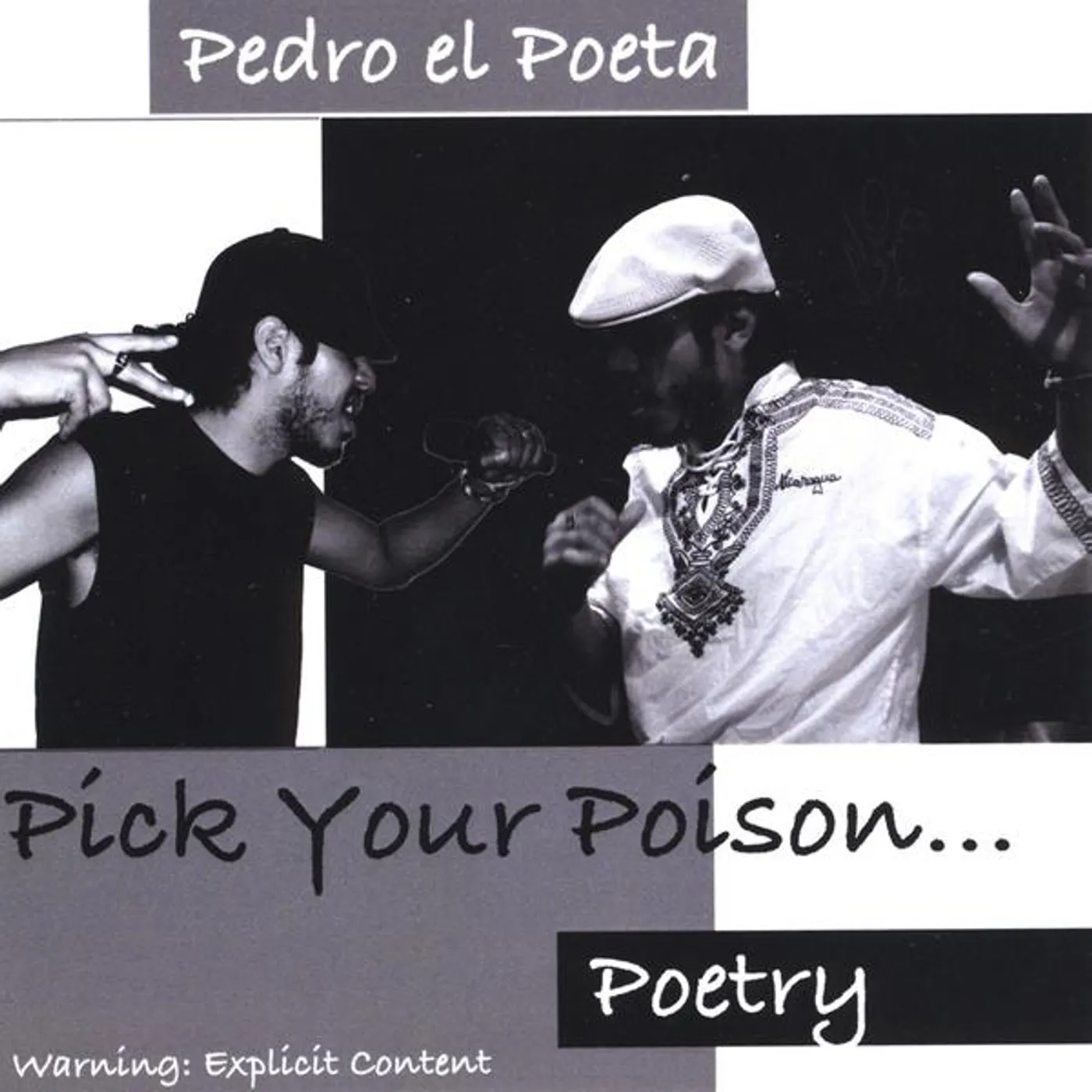 Pedro el Poeta PICK YOUR POISON: POETRY CD