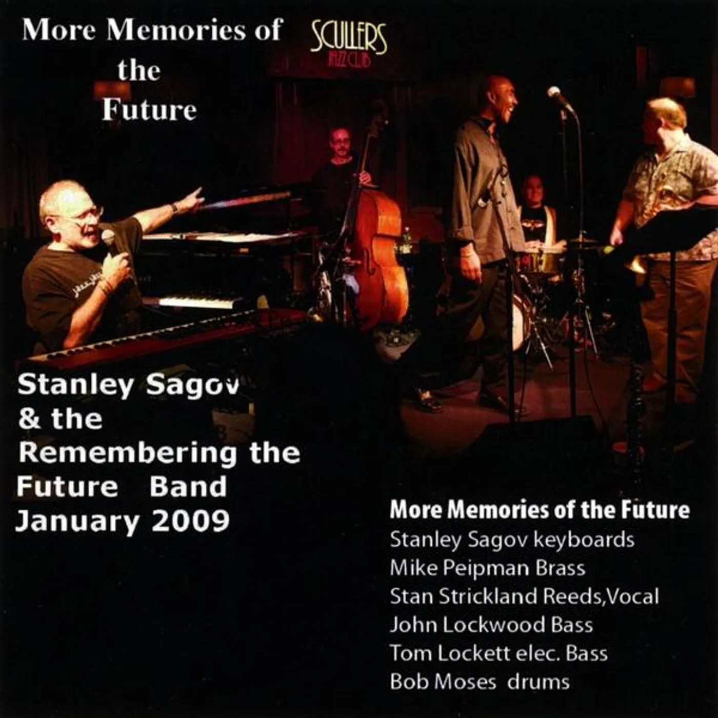 Stanley Sagov MORE MEMORIES OF THE FUTURE CD