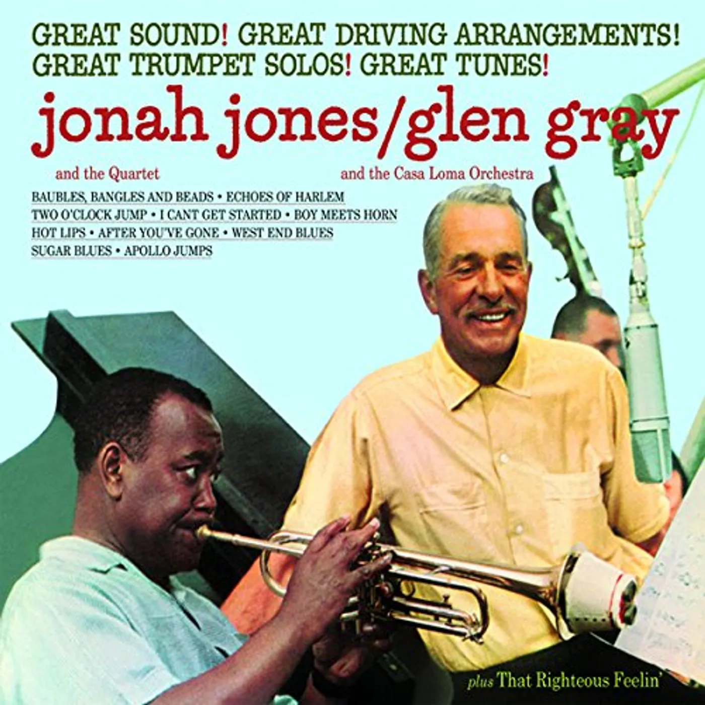 JONAH JONES & GLEN GRAY / THAT RIGHTEOUS FEELIN CD