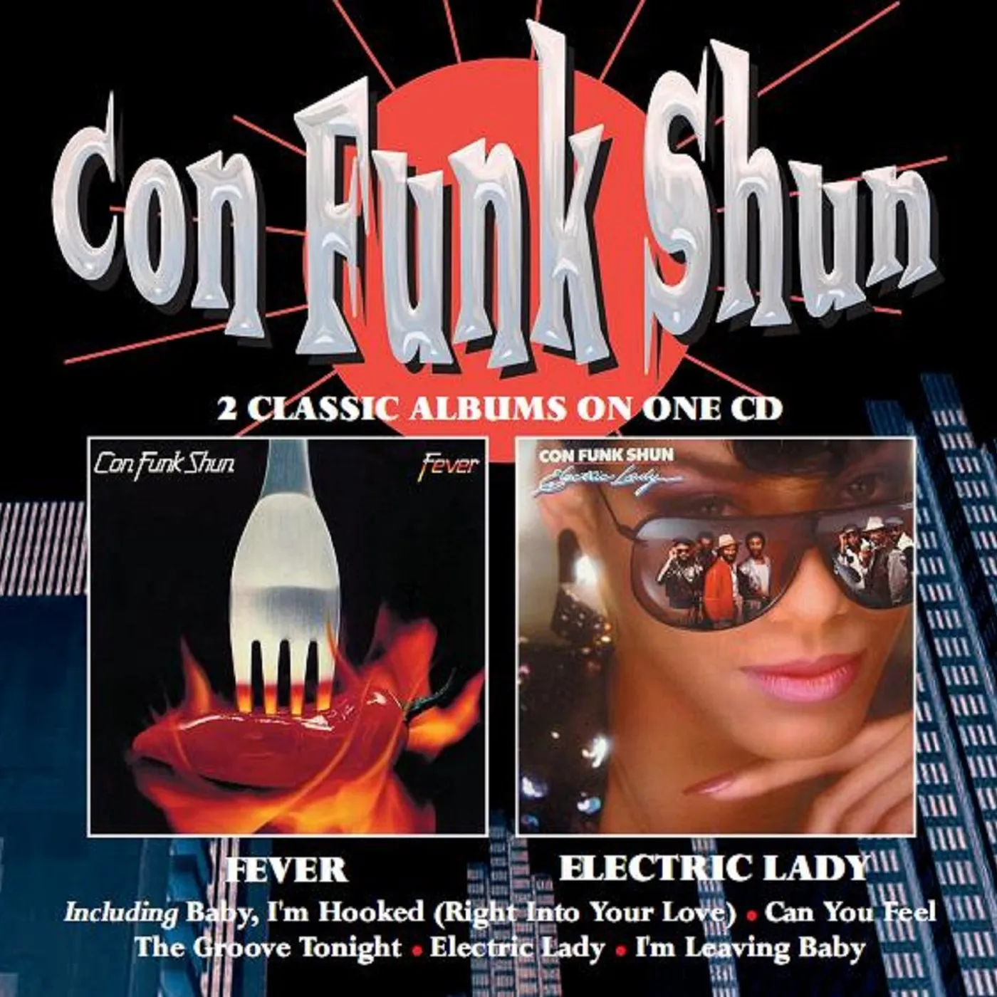 Con Funk Shun FEVER / ELECTRIC LADY CD