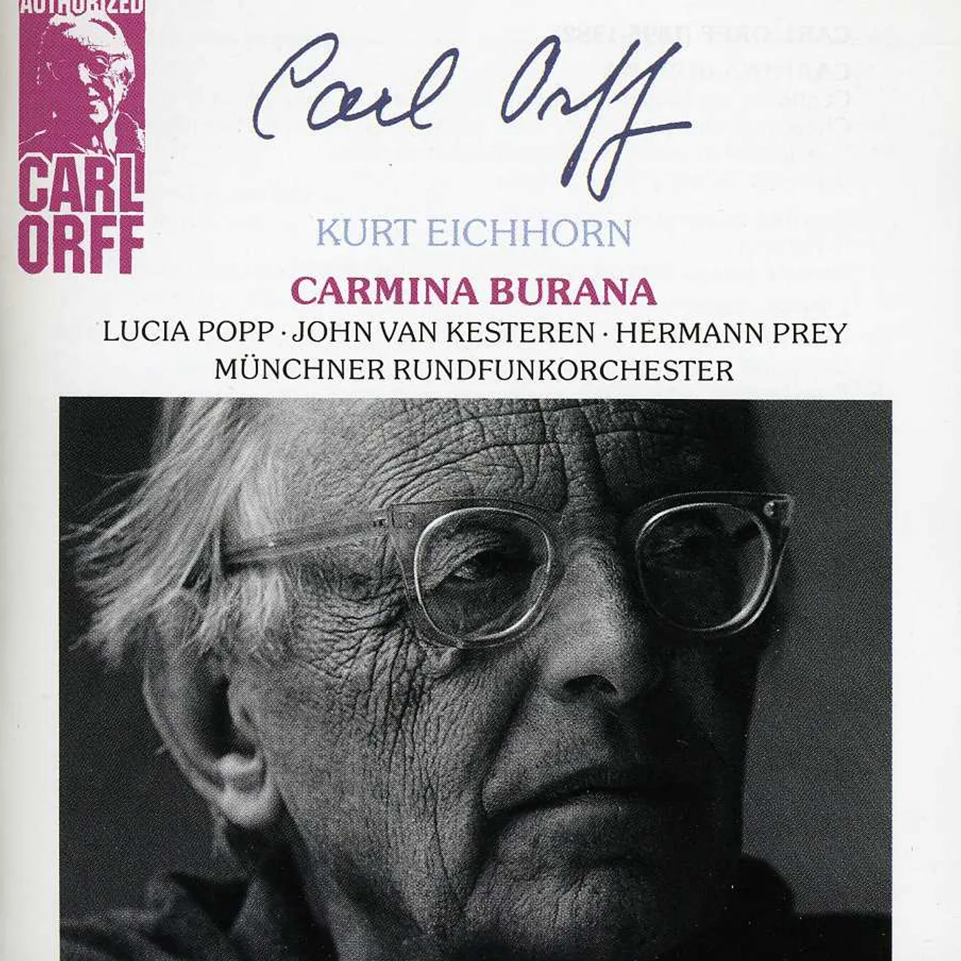 Kurt Eichhorn ORFF: CARMINA BURANA CD