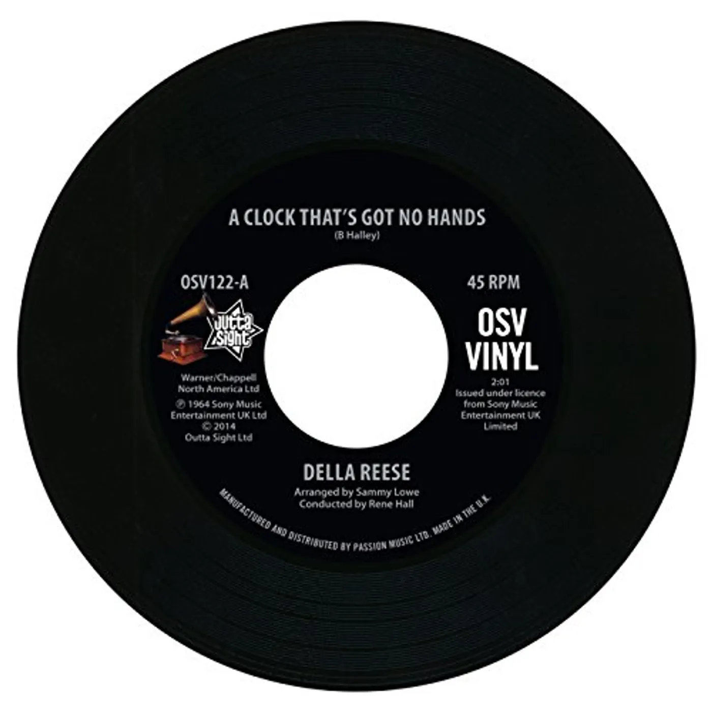 Della Reese CLOCK THAT'S GOT NO HANDS/COME ON A MY HOUSE Vinyl Record