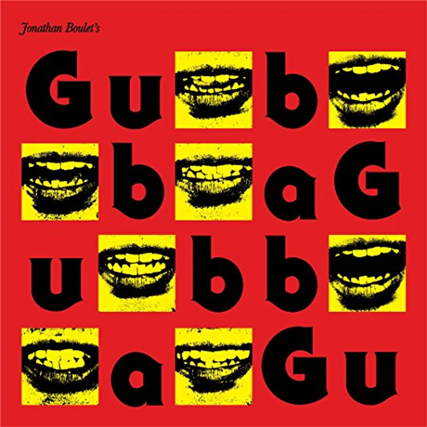 Jonathan Boulet GUBBA CD