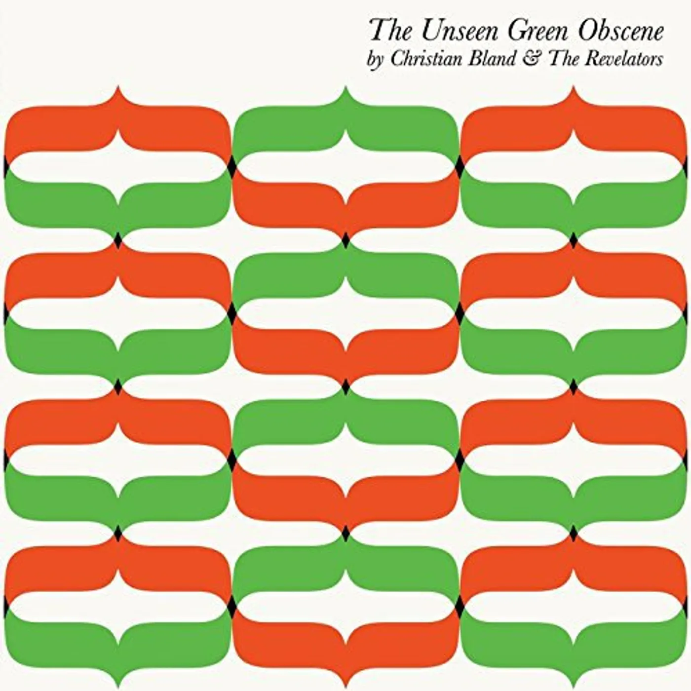 Christian Bland and the Revelators UNSEEN GREEN OBSCENE Vinyl Record