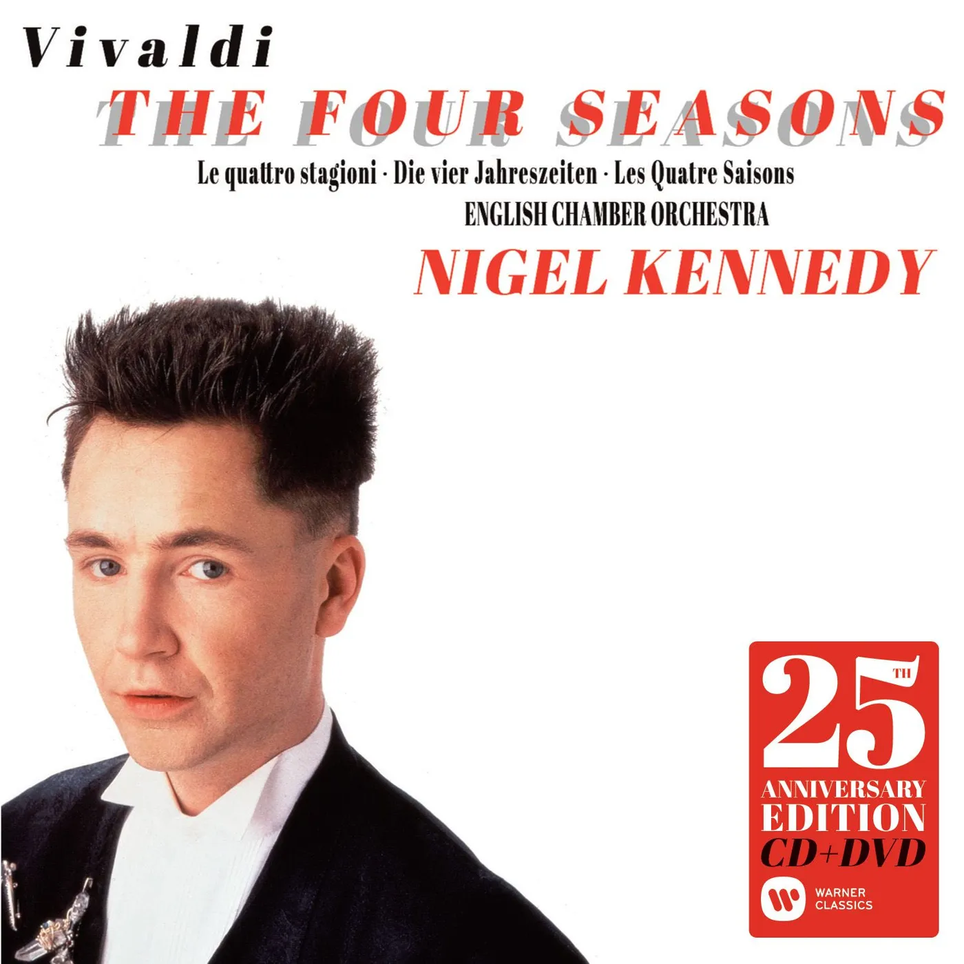 Vivaldi / Nigel Kennedy FOUR SEASONS 25TH ANNIVERSARY CD