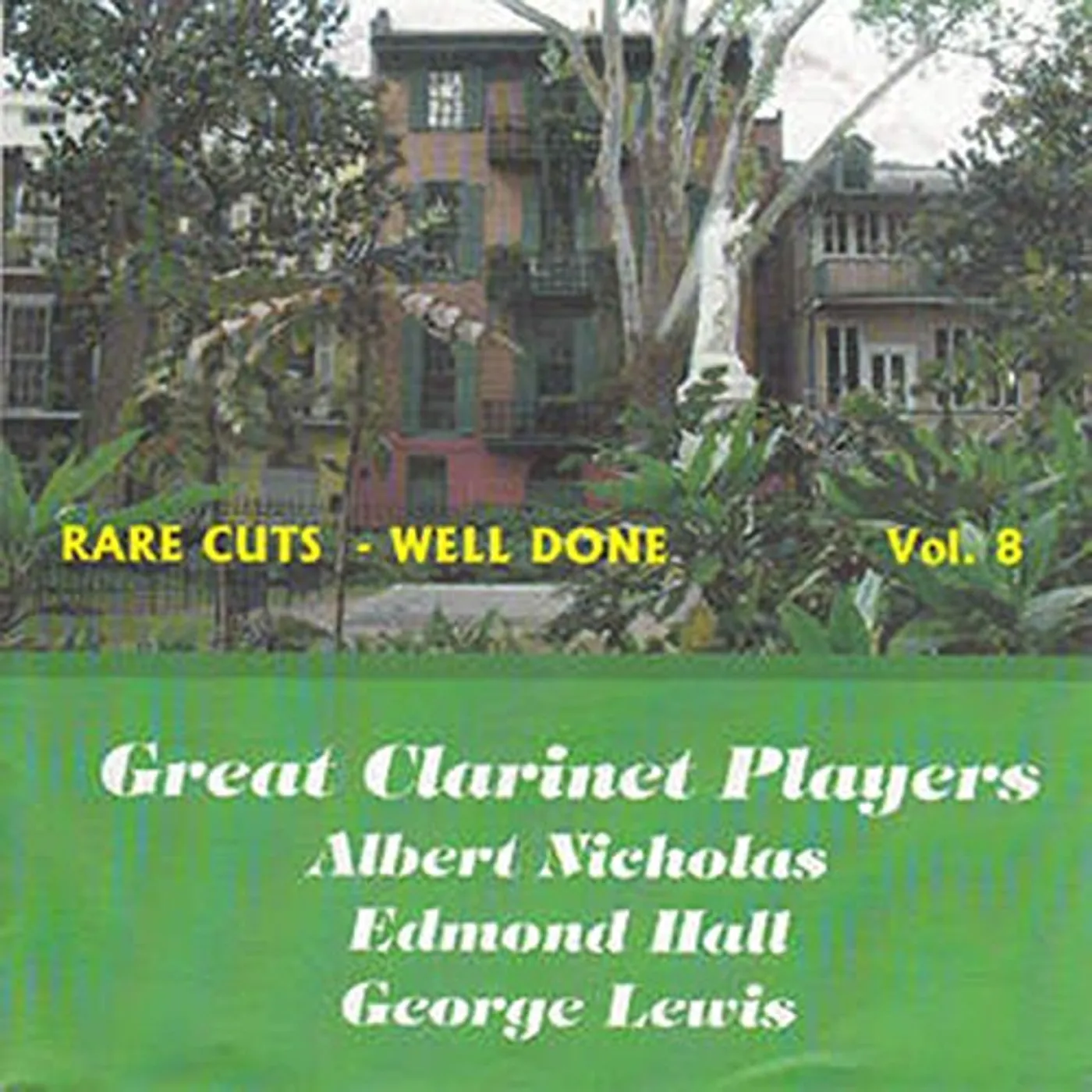 Albert Nicholas RARE CUTSWELL DONE 8 CD
