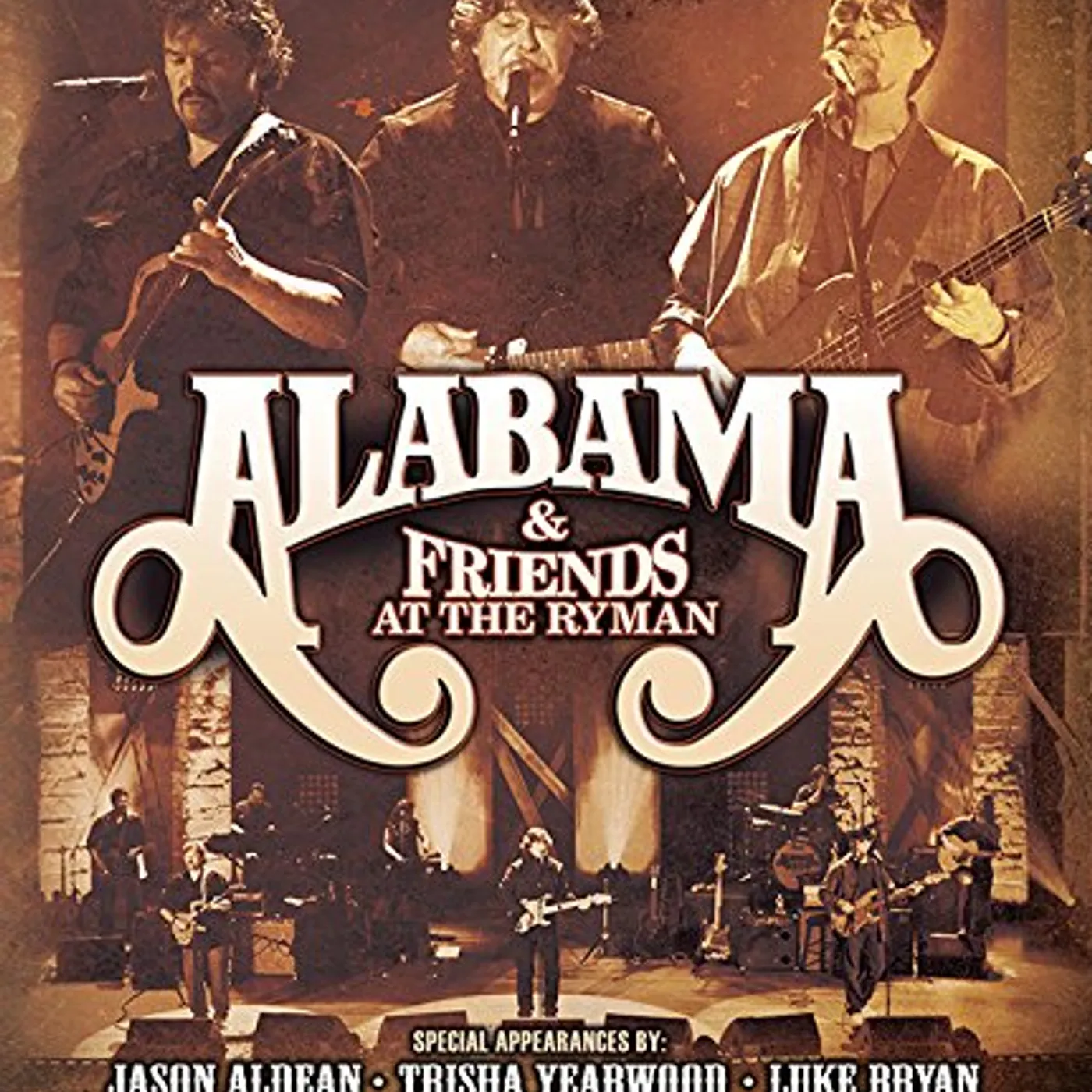 Alabama & friends AT THE RYMAN CD