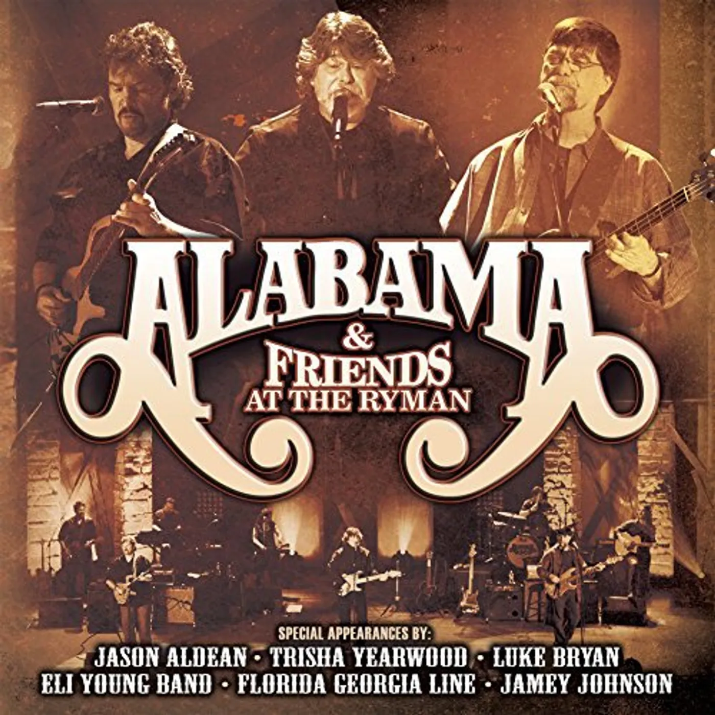 Alabama & friends AT THE RYMAN LIMITED EDITION Vinyl Record