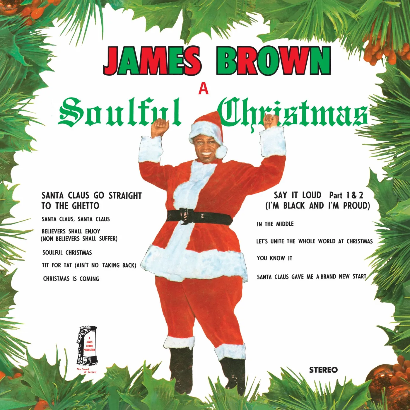 James Brown Soulful Christmas Vinyl Record