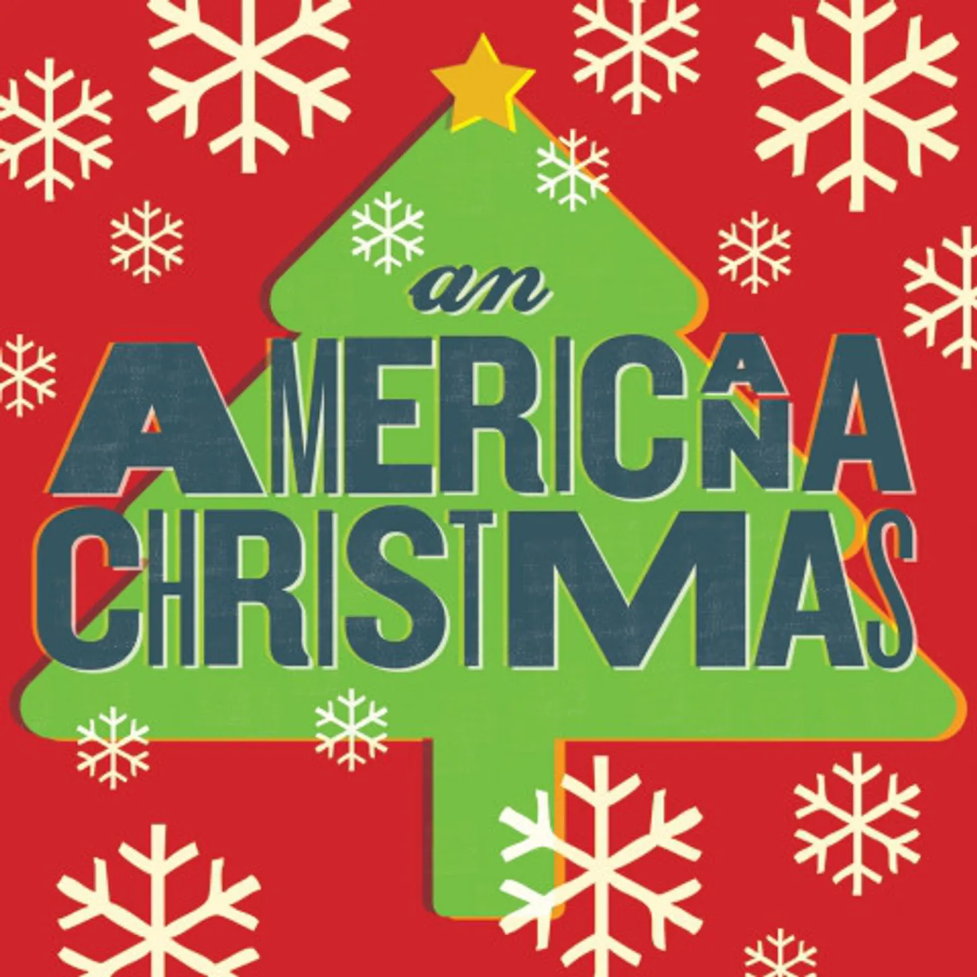 AN AMERICANA CHRISTMAS / VARIOUS Vinyl Record