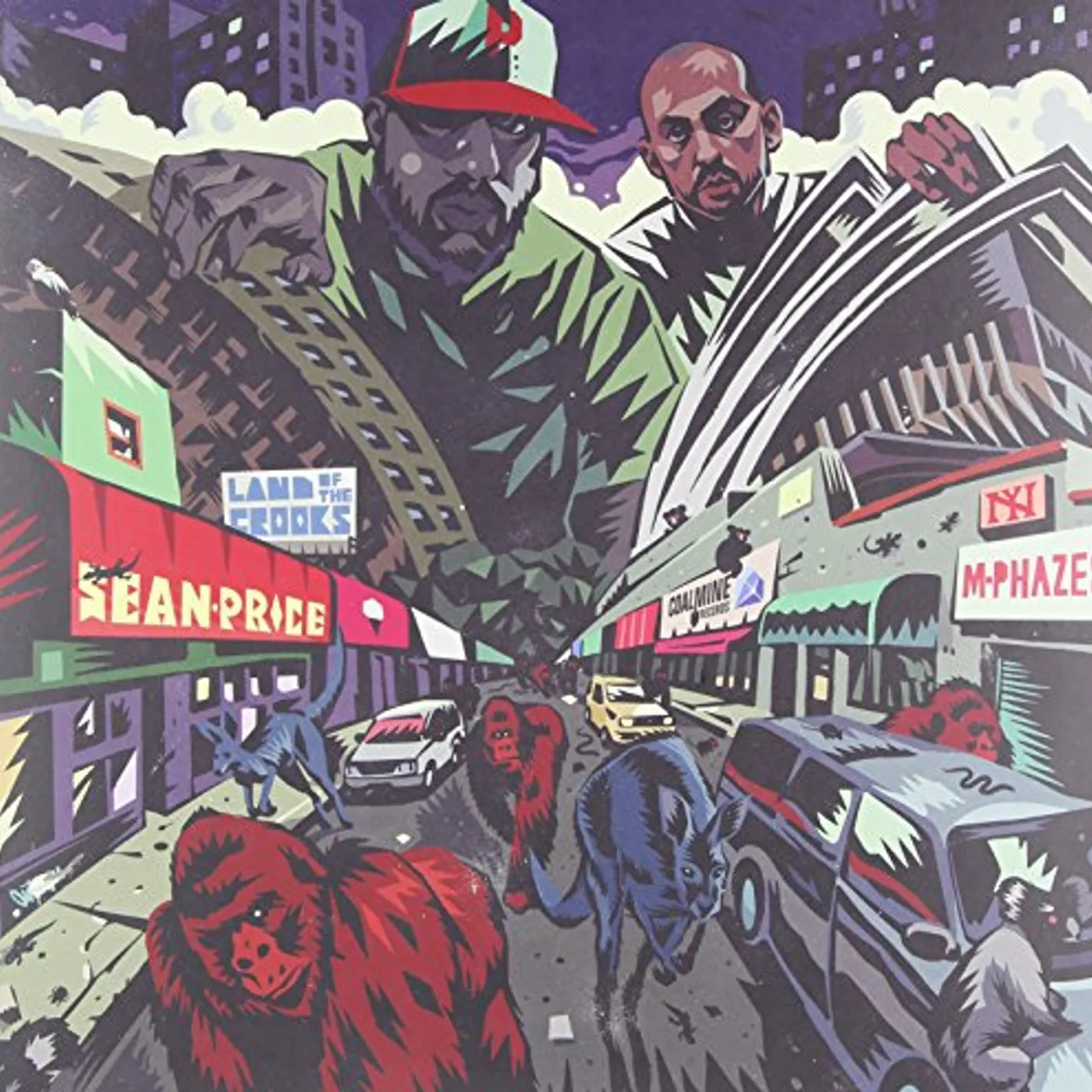 Sean Price & M-Phazes LAND OF THE CROOKS (EP) Vinyl Record