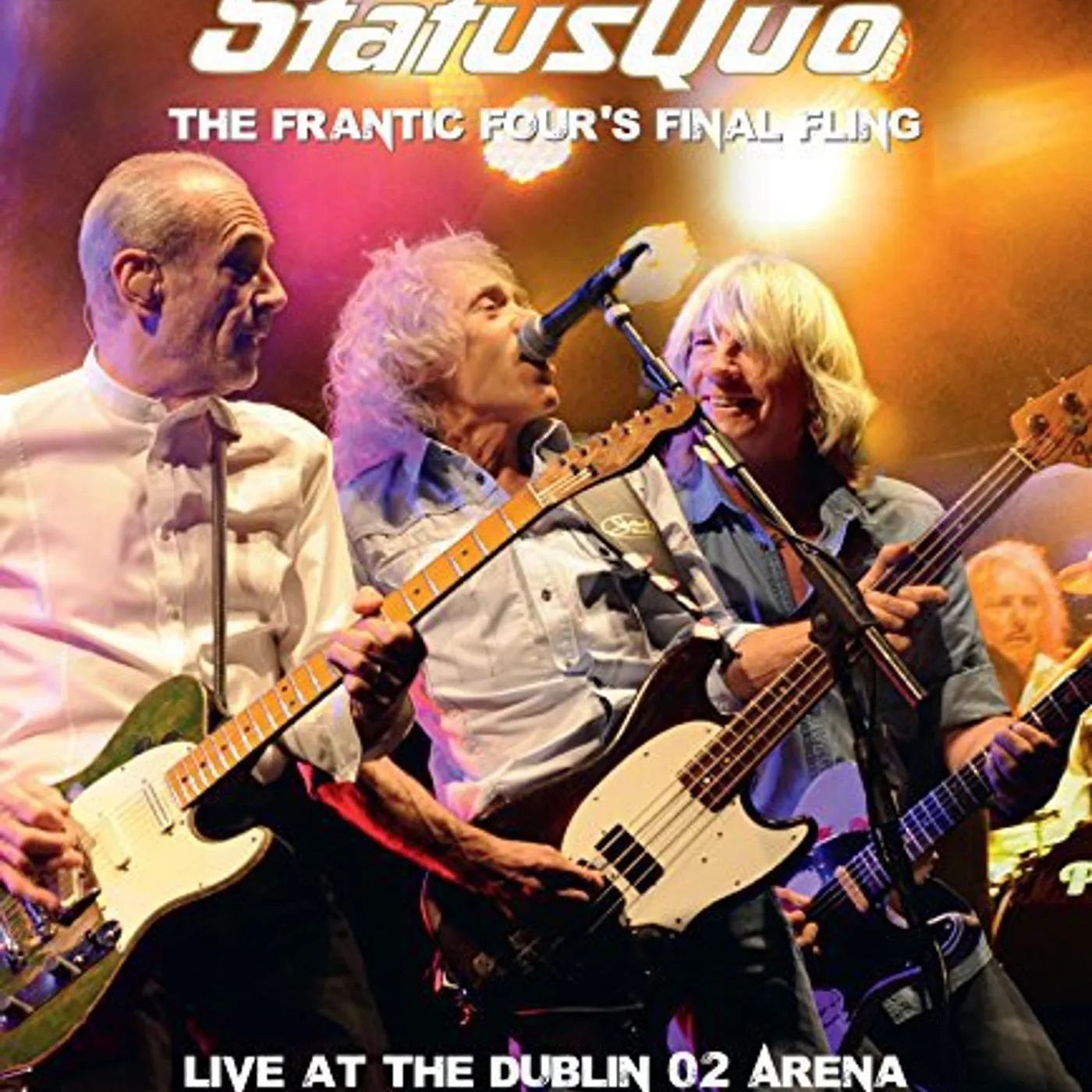 Status Quo FRANTIC FOUR'S FINAL FLING - LIVE AT THE DUBLIN 02 Vinyl Record