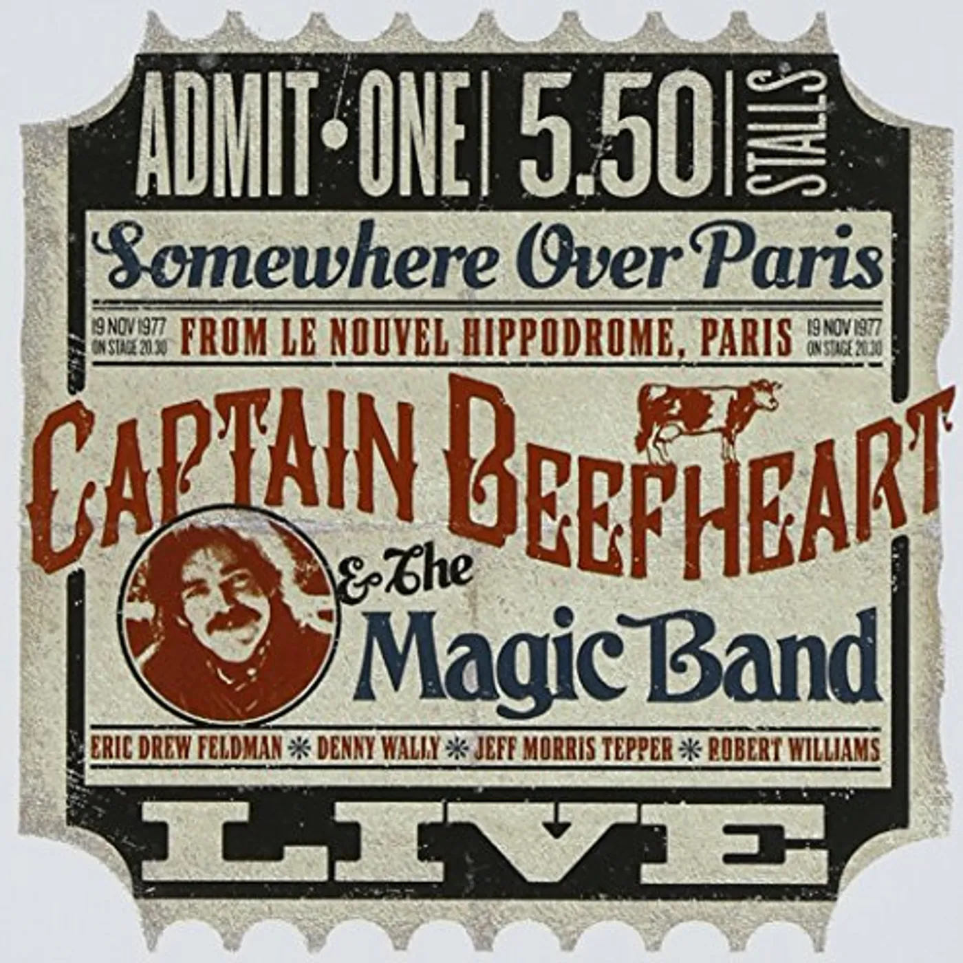 Captain Beefheart & His Magic Band LE NOUVEL HIPPODROME PARIS CD