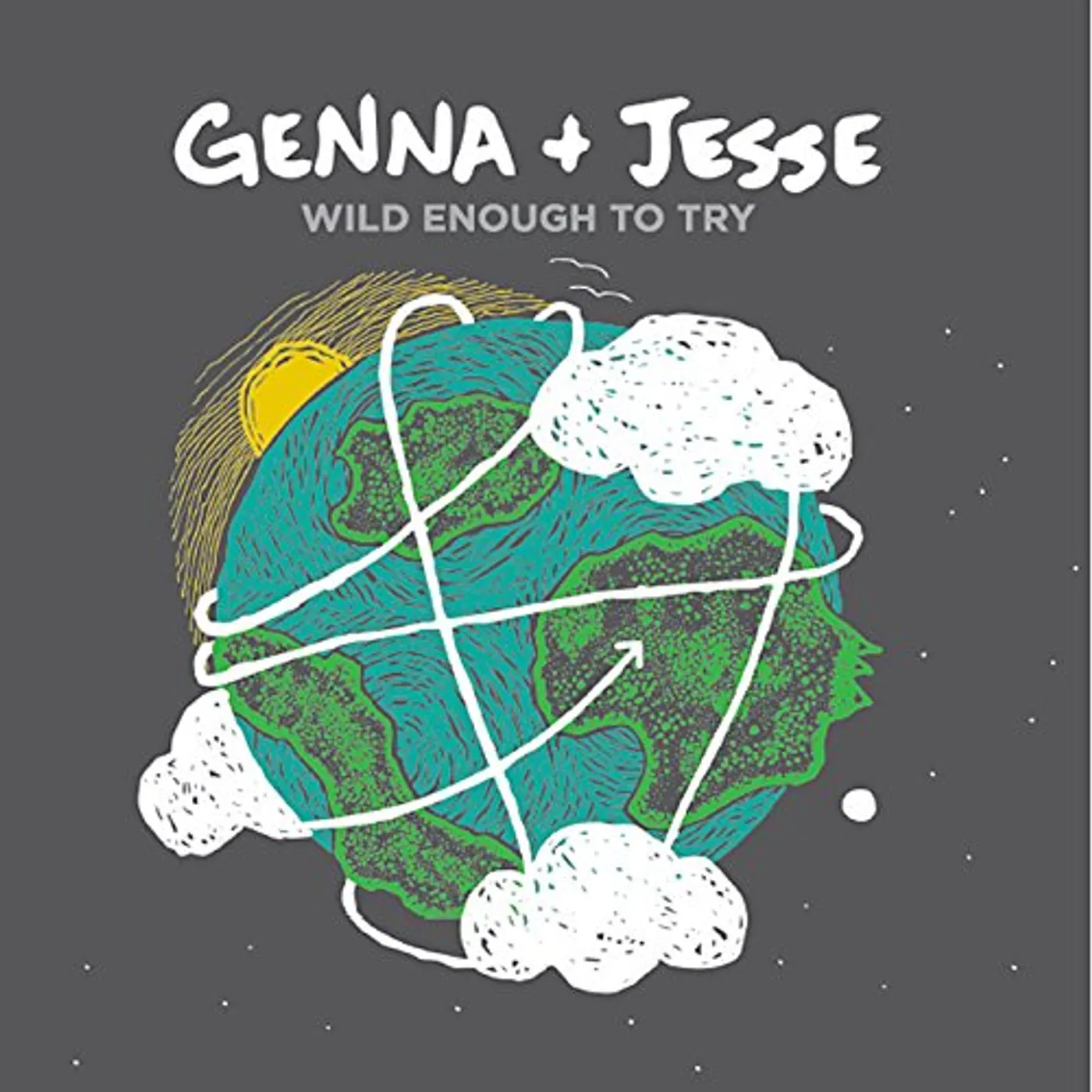 Genna & Jesse WILD ENOUGH TO TRY CD