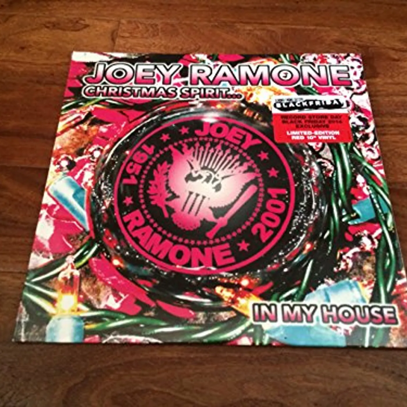 Joey Ramone CHRISTMAS SPIRIT IN MY HOUSE Vinyl Record