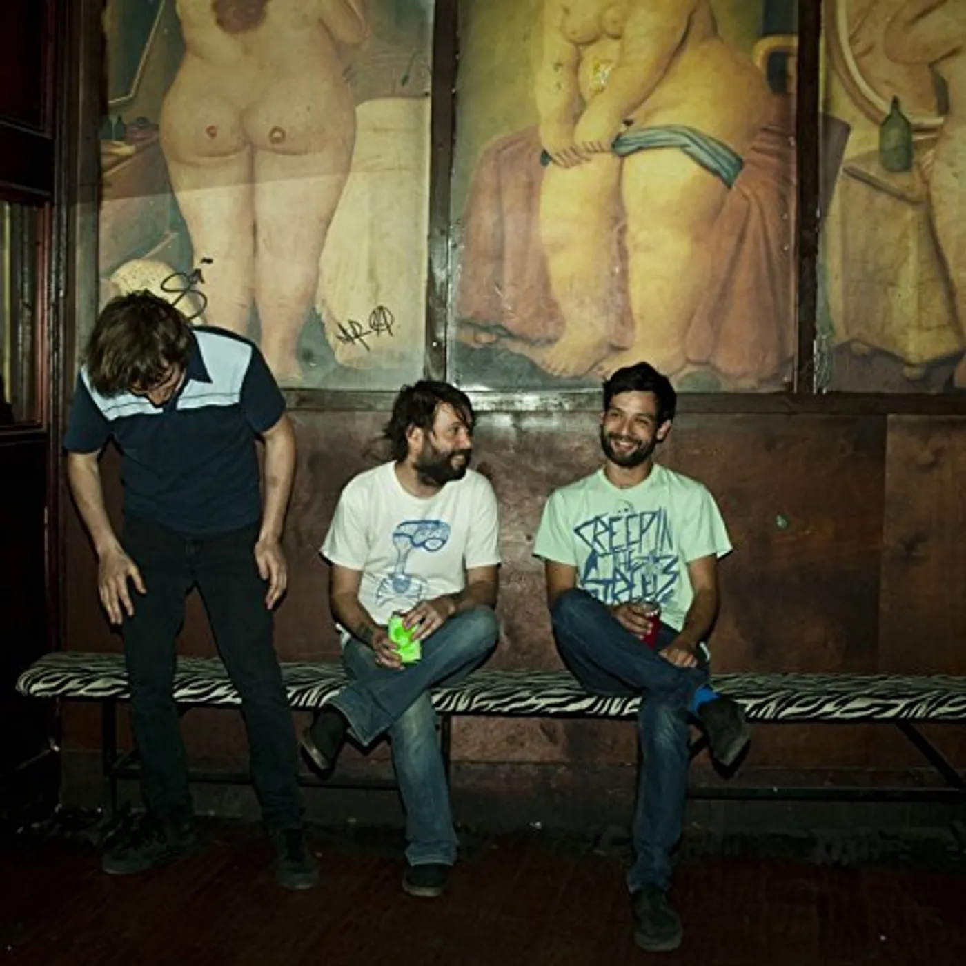 Spray Paint CUSSIN Vinyl Record