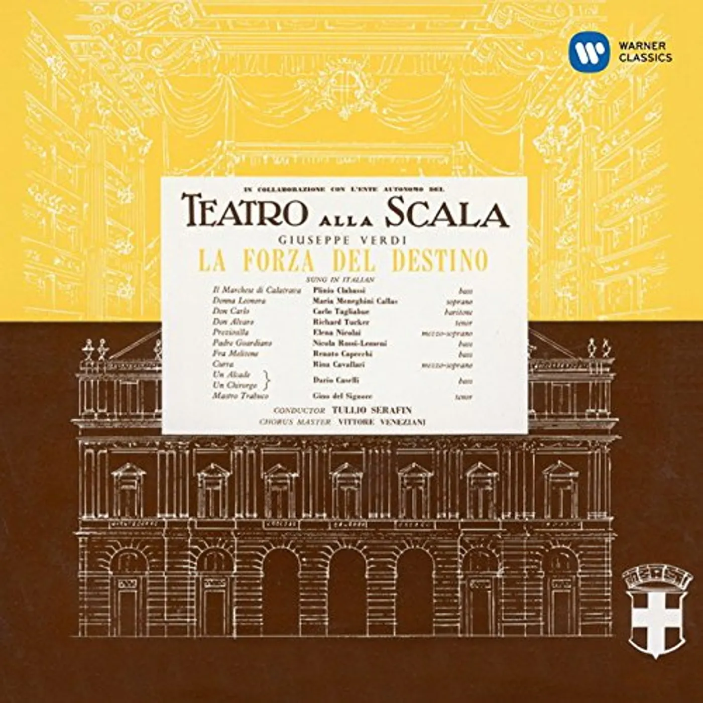 Maria Callas VERDLI: LA FORZA DEL DESTINO CD Super Audio CD