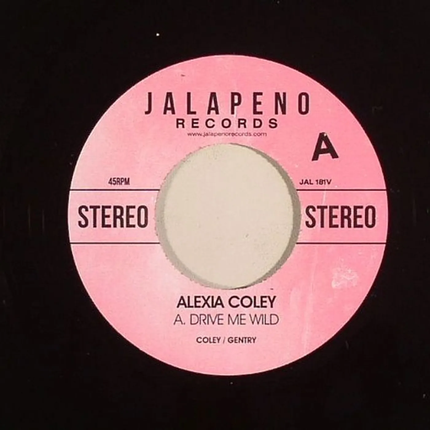 Alexia Coley DRIVE ME WILD Vinyl Record - UK Release