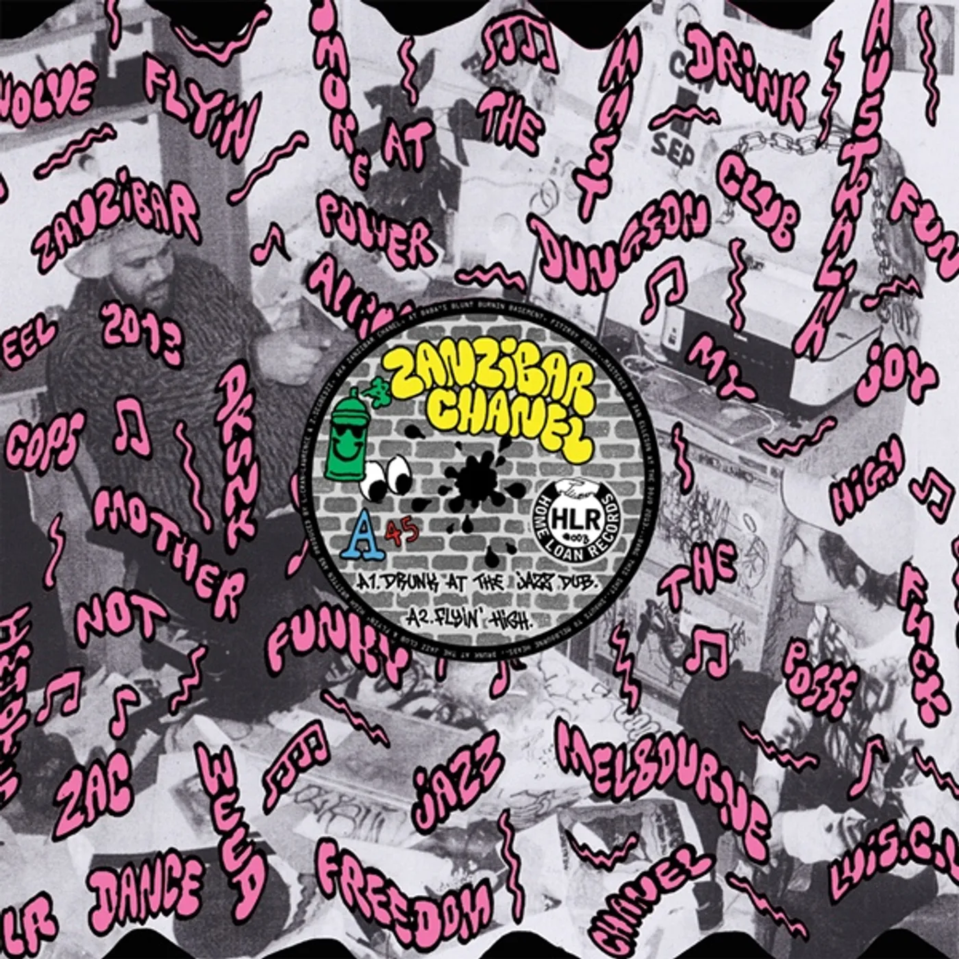 Zanzibar Chanel DRUNK AT THE JAZZ CLUB Vinyl Record - UK Release