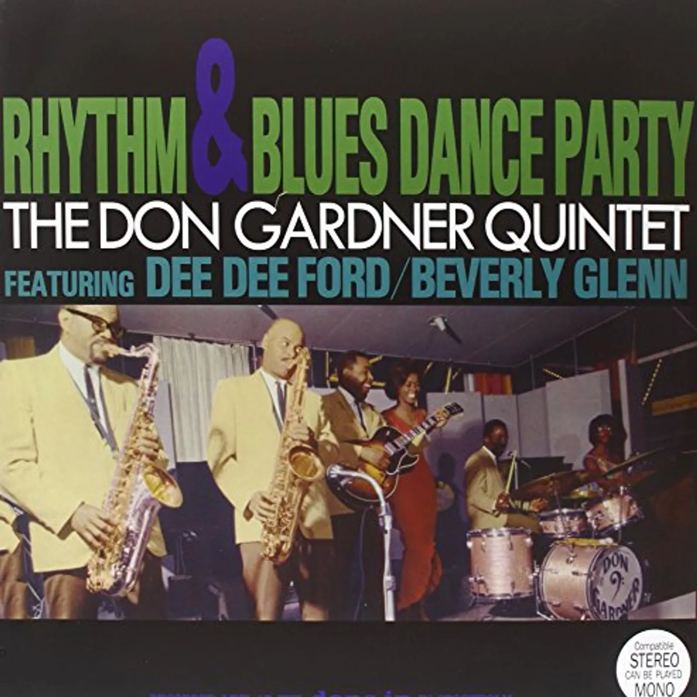 DON GARDNER QUINTET RHYTHM & BLUES DANCE PARTY Vinyl Record - UK Release