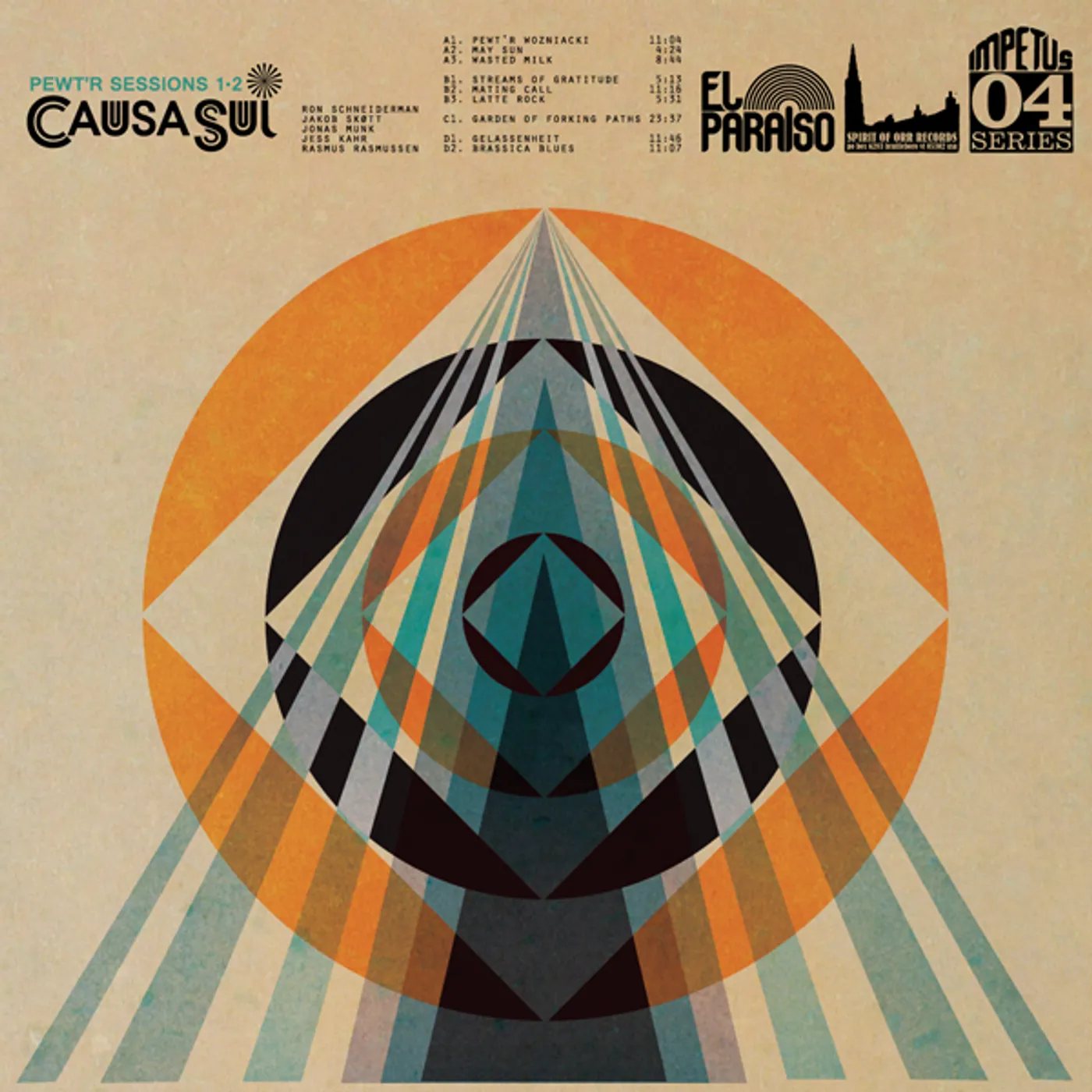 Causa Sui PEWT'R SESSIONS 1-2 (UK) (Vinyl)