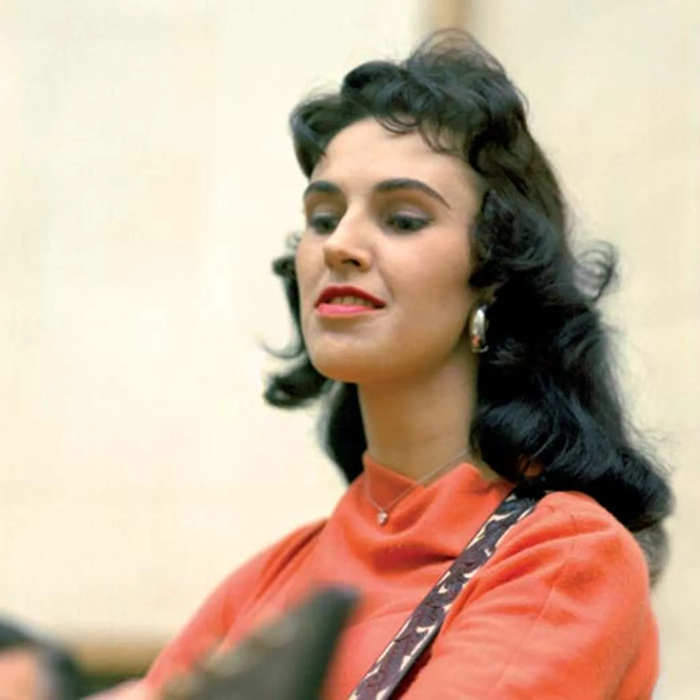 Wanda Jackson THERE'S PARTY GOIN' ON Vinyl Record - Spain Release