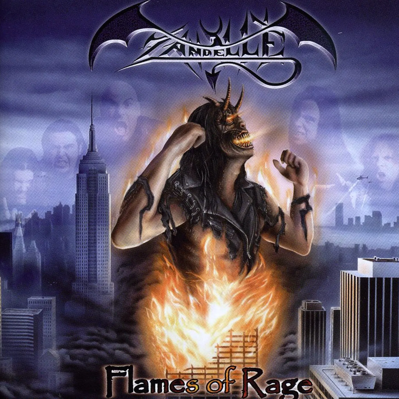 Zandelle FLAMES OF RAGE CD