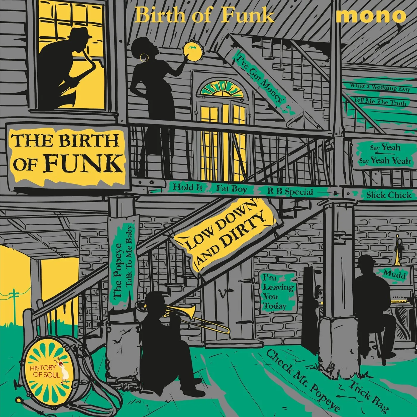 HISTORY OF SOUL BIRTH OF FUNK Vinyl Record