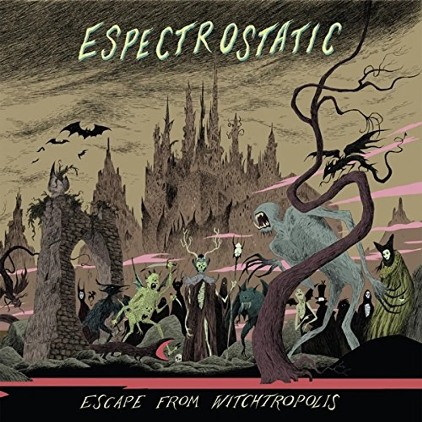 Espectrostatic Escape from Witchtropolis Vinyl Record
