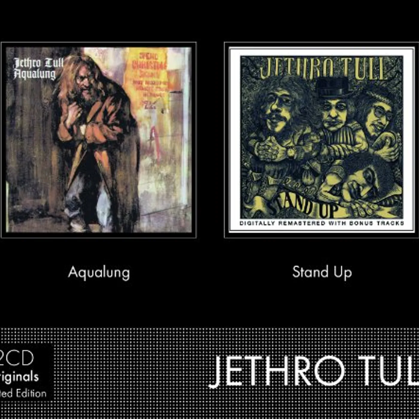 Jethro Tull AQUALUNG + STAND UP CD