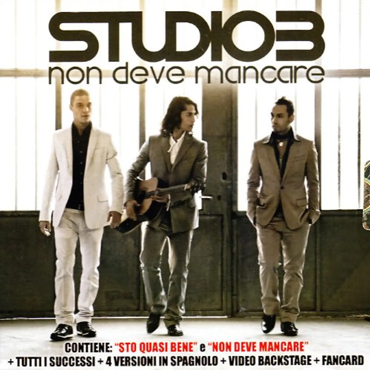 Studio 3 NON DEVE MANCARE CD