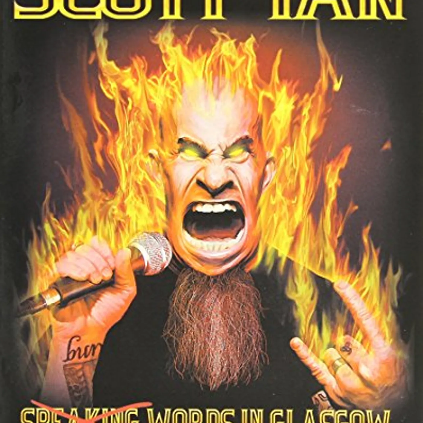 Scott Ian SWEARING WORDS IN GLASGOW DVD